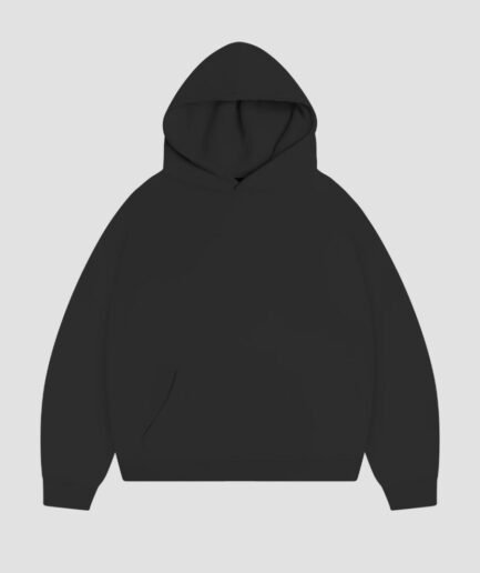 Hoodie Premium Blanks 330GSM Black